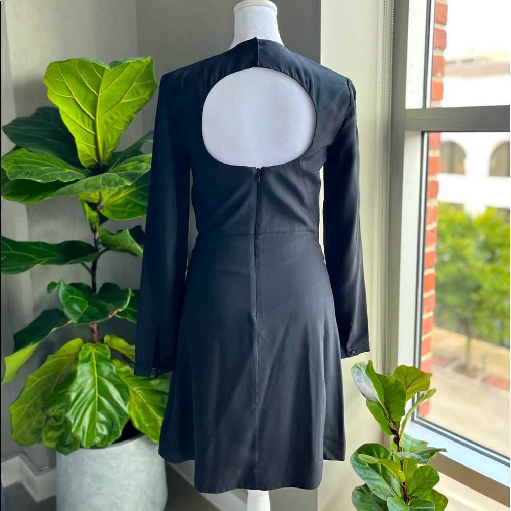 Tibi, Size 2, Black cut-out back dress